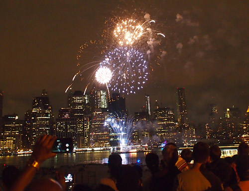 Macy's July 4th Fireworks Return to East River
